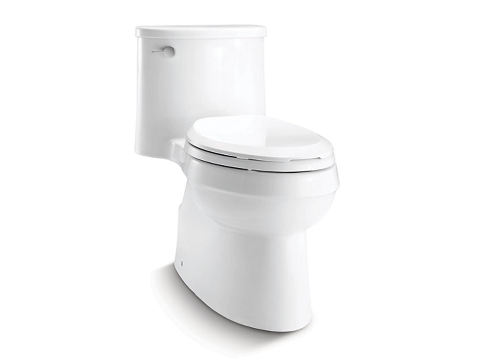 Kohler - Adair  One-piece Skirted Toilet 305 With Seat Cover In White